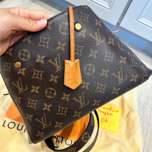 Authentic Louis Vuitton Montaigne bb Monogram. - Picture 6 of 12